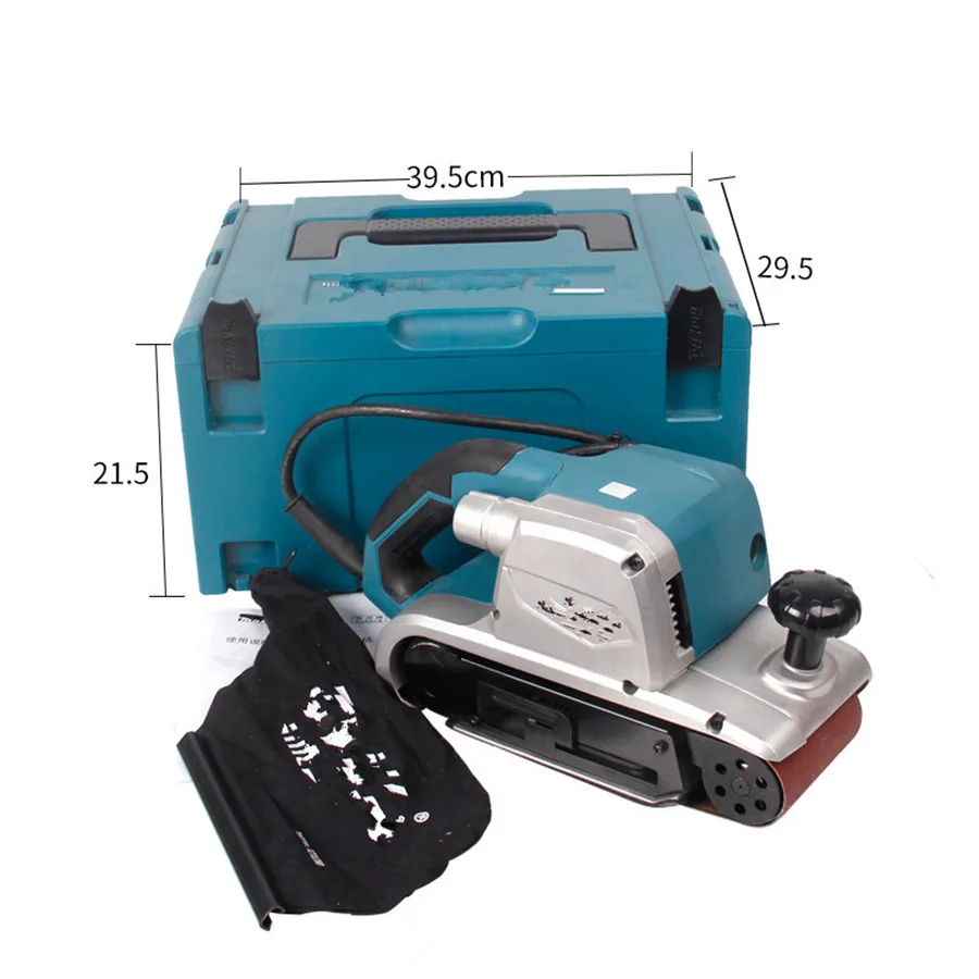 Belt Sander Metal Wood Polisher Can Be Flip Professional Woodworking Tools 940W 380m/min