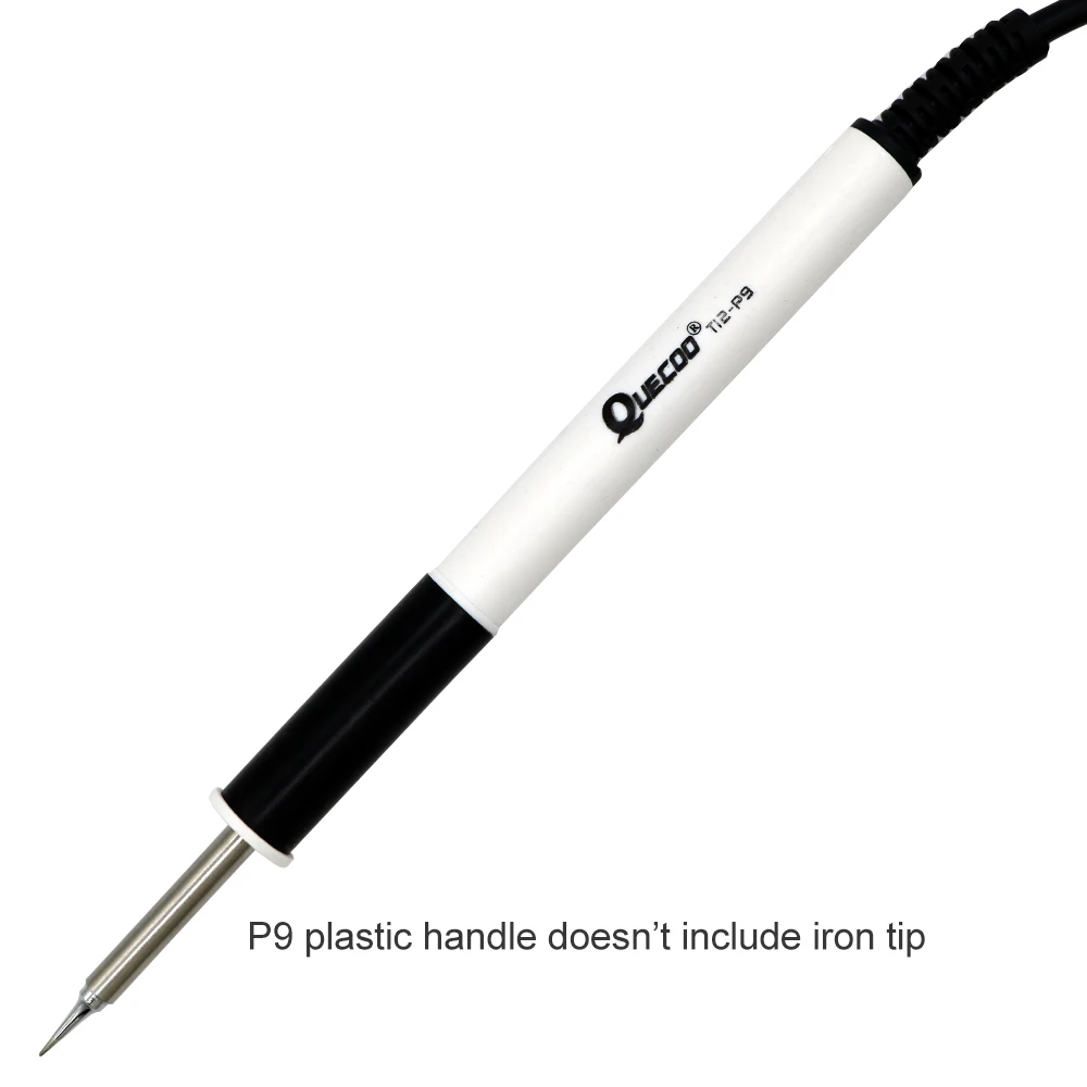 New Arrival plastikowy uchwyt T12-P9 do cyfrowej elektrycznej stacji lutowniczej OLED/LED do końcówek lutowniczych T12 wtyczka GX12-4pin