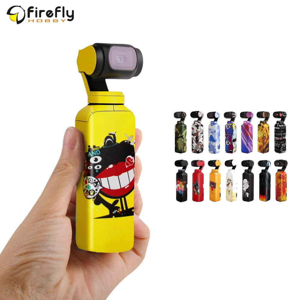 Sunnylife Protective Film 3M Stickers Decals Colorful Skin for DJI OSMO Pocket Handheld Gimbal Camera Accessory Decorative Wrap