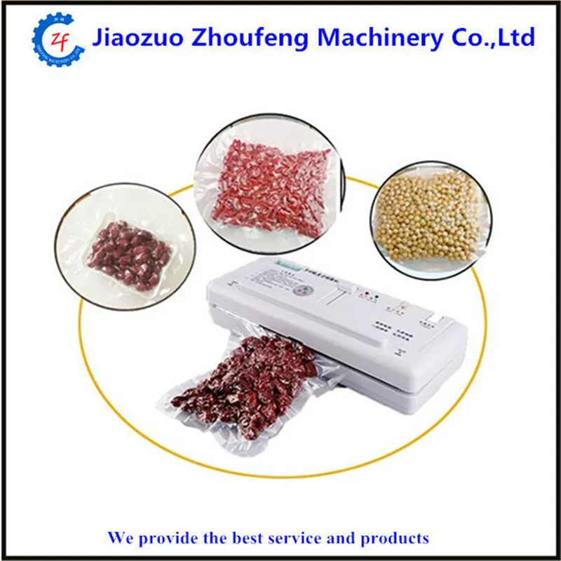 

Household food vacuum sealer packaging machine tea fish fruit vegetable vacuum packer