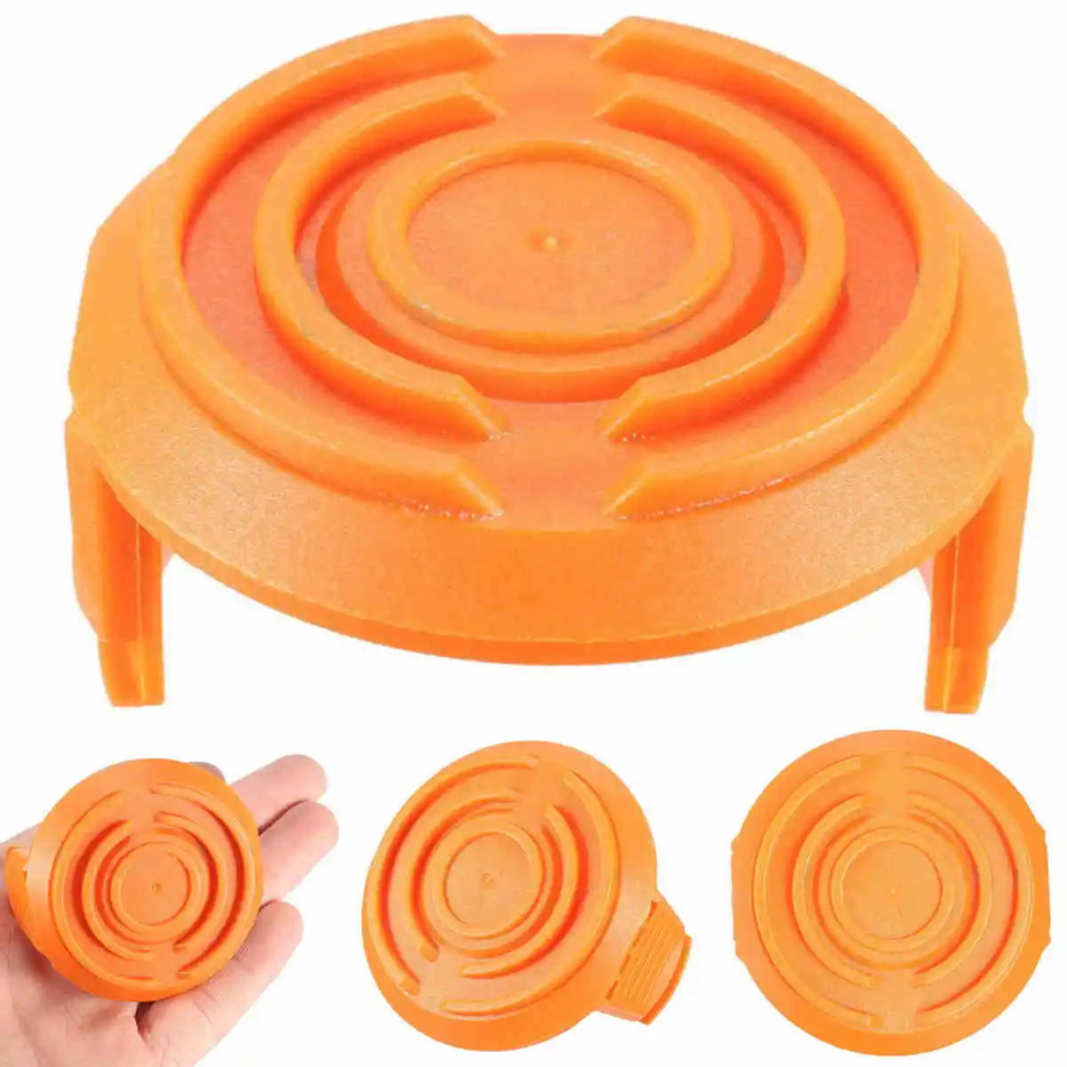 Spool Cap Cover 50006531 For Cordless String Trimmer WG166 WA6531 Orange