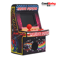 CoolBaby Portable Retro Handheld Game Console 8-Bit Game Machine Mini Arcade Games Built-in 240 Classic Games for Kids