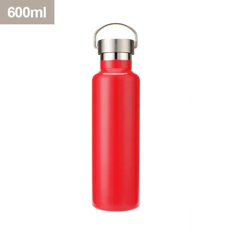 500/600/750/1000ML Stainless Steel Thermos Vacuum Insulated Water Bottle Flask  Cup Travel Cycling Hiking Camping Sport Bottles