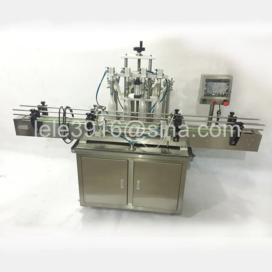 Airtac Pneumatic YT4T-4G Automatic  Liquid filling machine,cosmetic Liquid filling machine(100-1000ml ,automatic piston filler