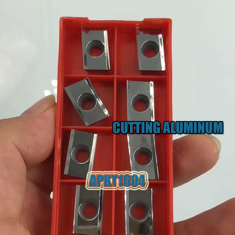 APMT1135 PDER APMT1604 R0.8 ĐỘ phay carbide chèn cho gia công thép không gỉ và thép và nhôm