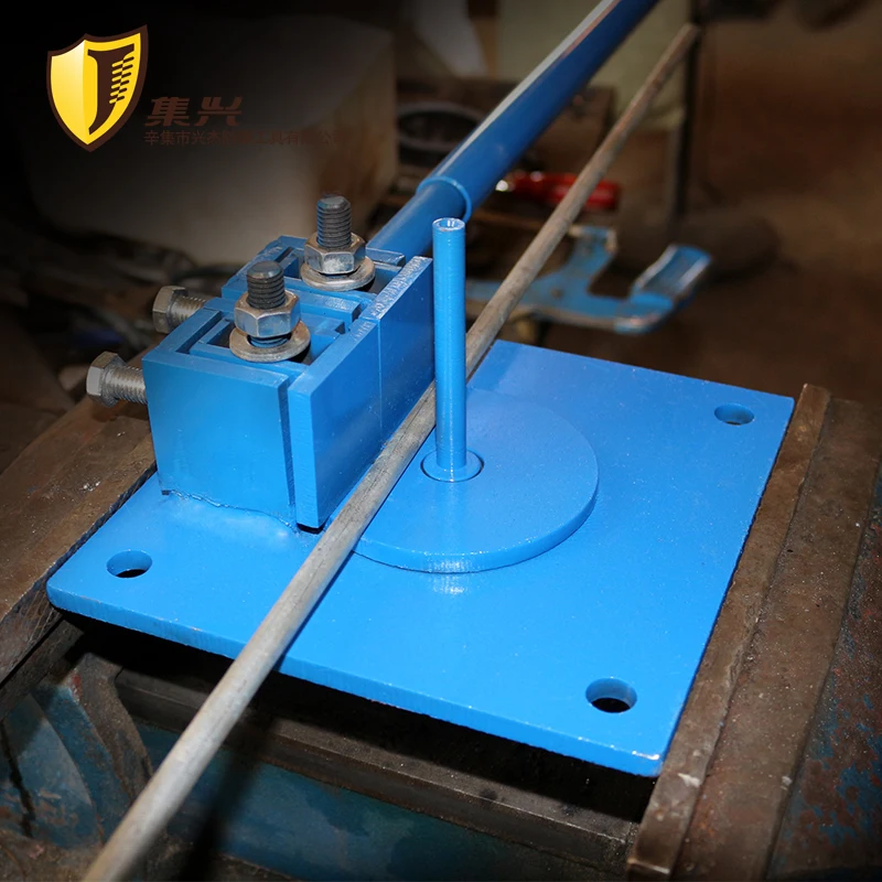 Máquina de Dobra de Aço Redondo Versão Atualizada Dispositivo de Dobra de Aço Dispositivo de Dobra Manual de Fio Rod Aço Inoxidável