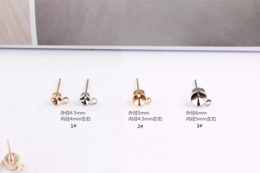 Can be simple with hanging Earrings DIY pure diamond earrings handmade jewelry accessories accessories based in South Korea