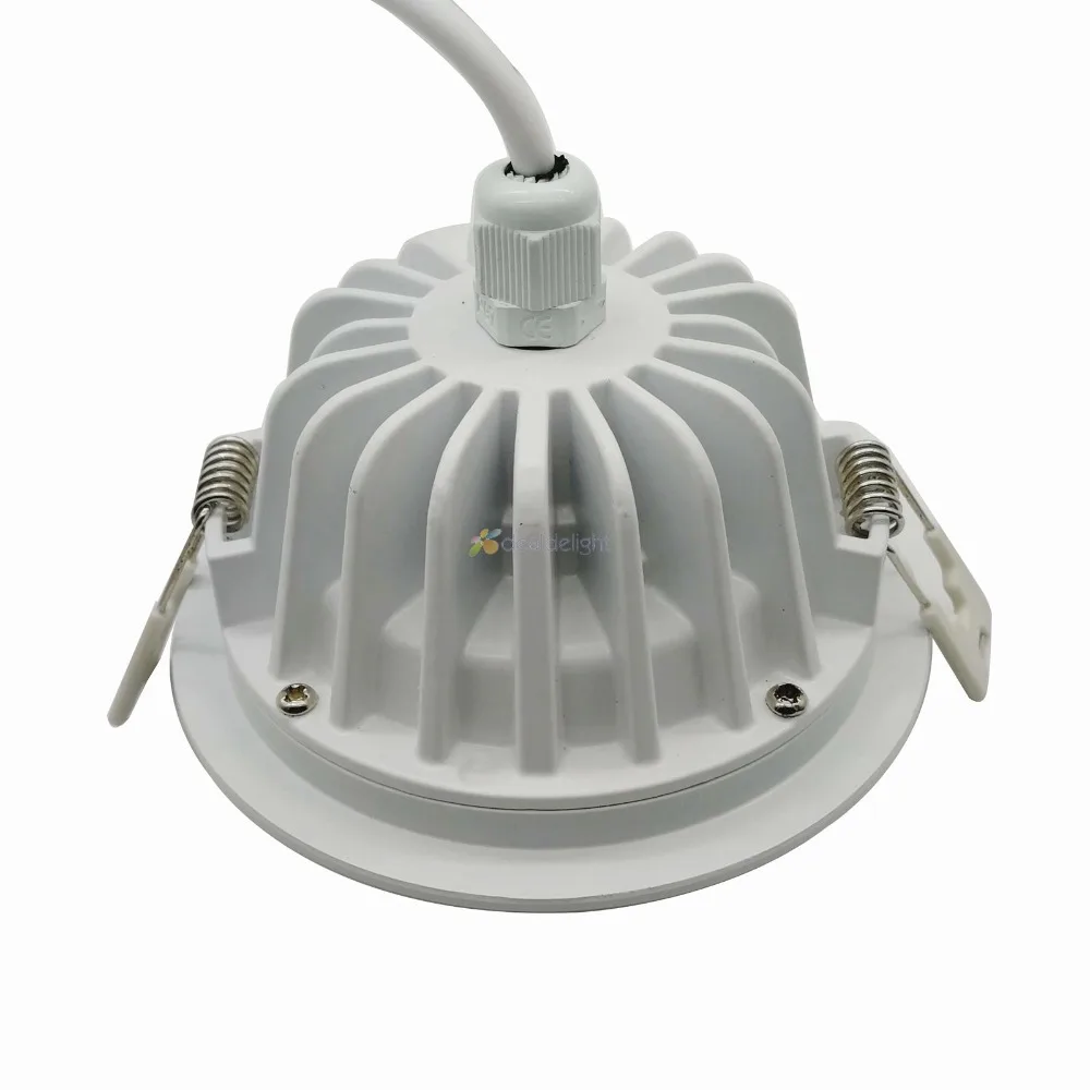 Mi.light 6W RGB+CCT Waterproof LED Downlight FUT063 2.4G Dimmable Round reccessed light FUT089 RF Remote Control WL-Box1 Wifi