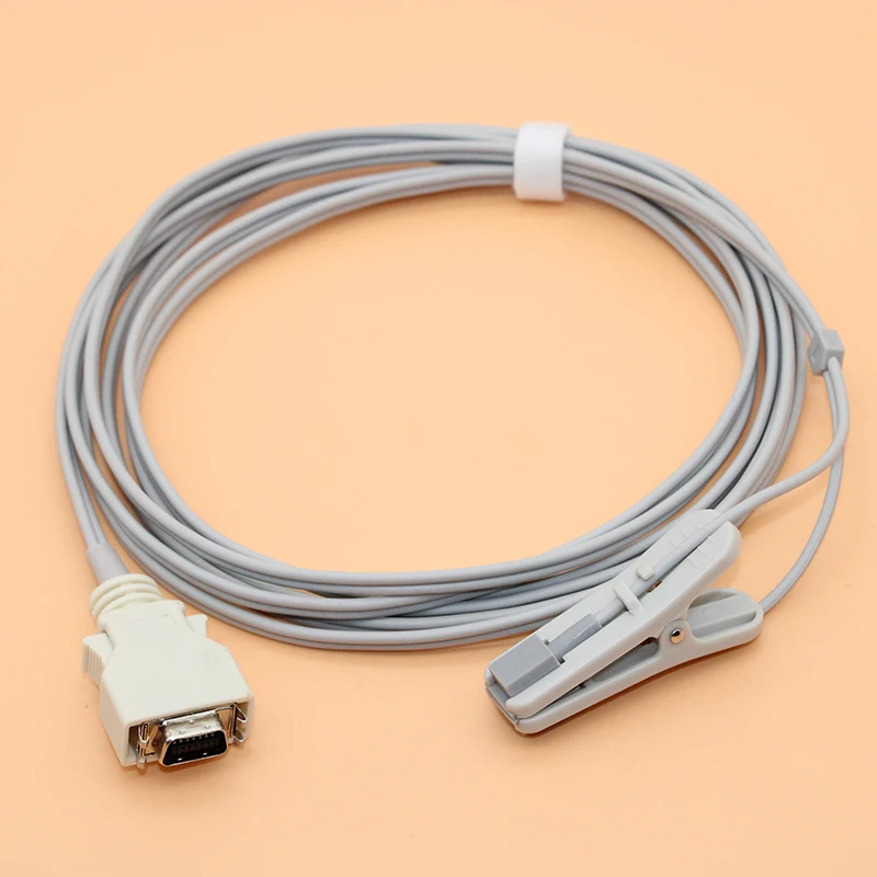 For Maisimo/CAS/IVY/Datex-Ohmeda/Datascope/Critikon/Colin,14pin no chip Spo2 sensor cable for adult/pediatric/child/Neonate/vet.