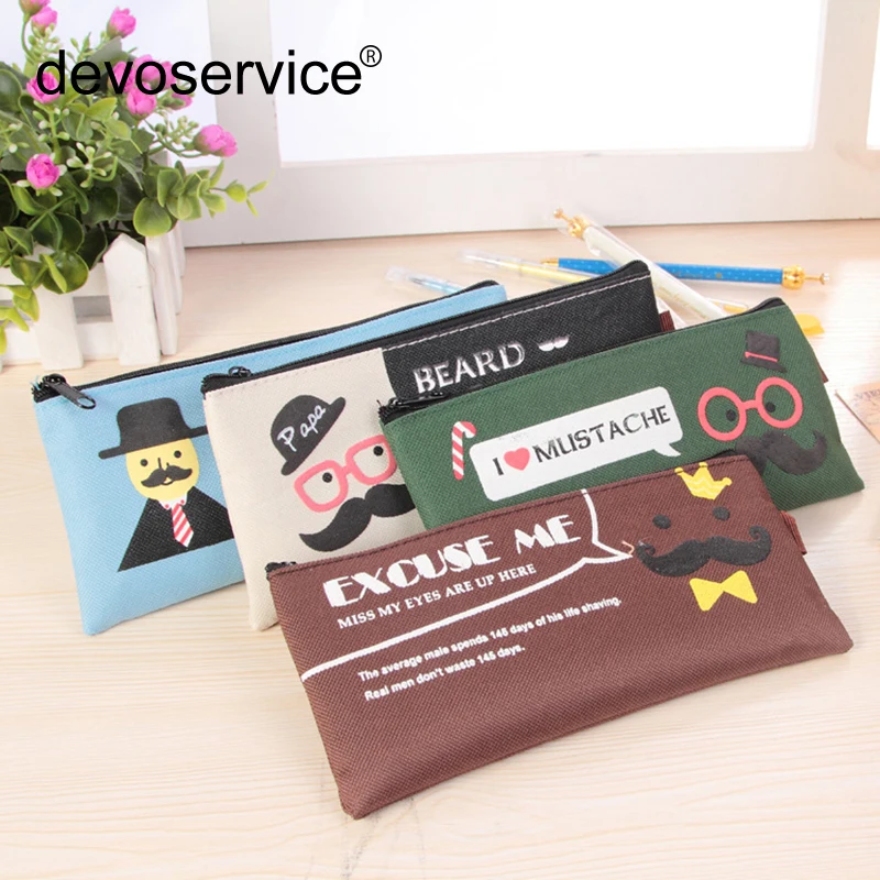 Fashion Oxford Cloth Pencil Case Stationery Bag Gift Bag Crayon Fournitures Scolaire Pencil Cases Student Stationery