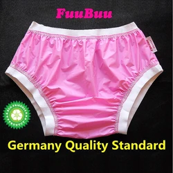 Livraison gratuite FUUBUU2207-Pink-S-1PCS ABDl large élastique pantalon adulte couches non jetables couche en plastique couche pantalon