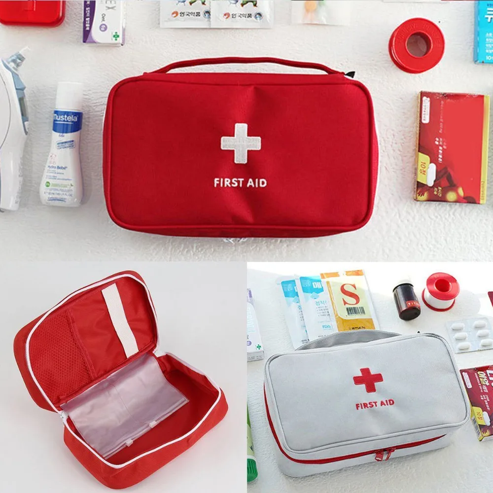 Portable Camping First Aid Kit Emergency Medical Bag Waterproof Car kits bag Outdoor Travel Survival kit Empty bag Home Outdoor