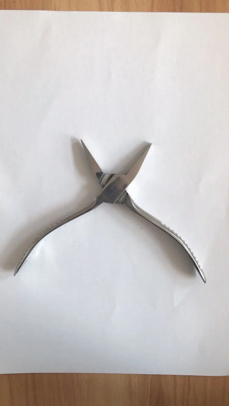 Stainless Steel Sharp Plier for Jewelry Tools Hand Art Tools