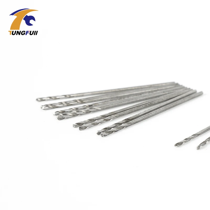 Tungfull 50 pces micro brocas conjunto 0.5mm-0.9mm se encaixa dremel bits carboneto micro brocas cnc pcb broca ferramentas giratórias acessórios