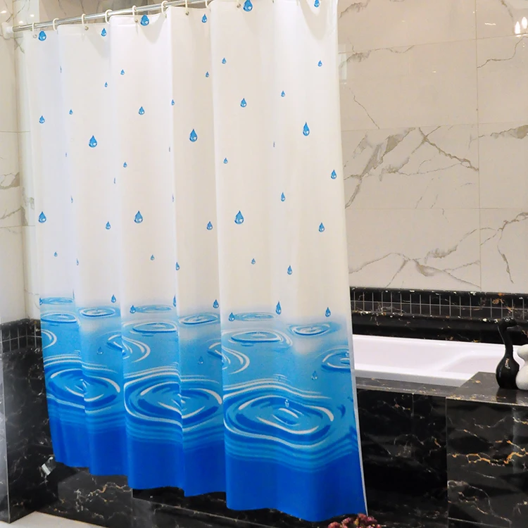 TOILET Shower Room Thickened shower cord Shower curtain Waterproof and mildew proof set Water  Drawing curtain Hanging Window