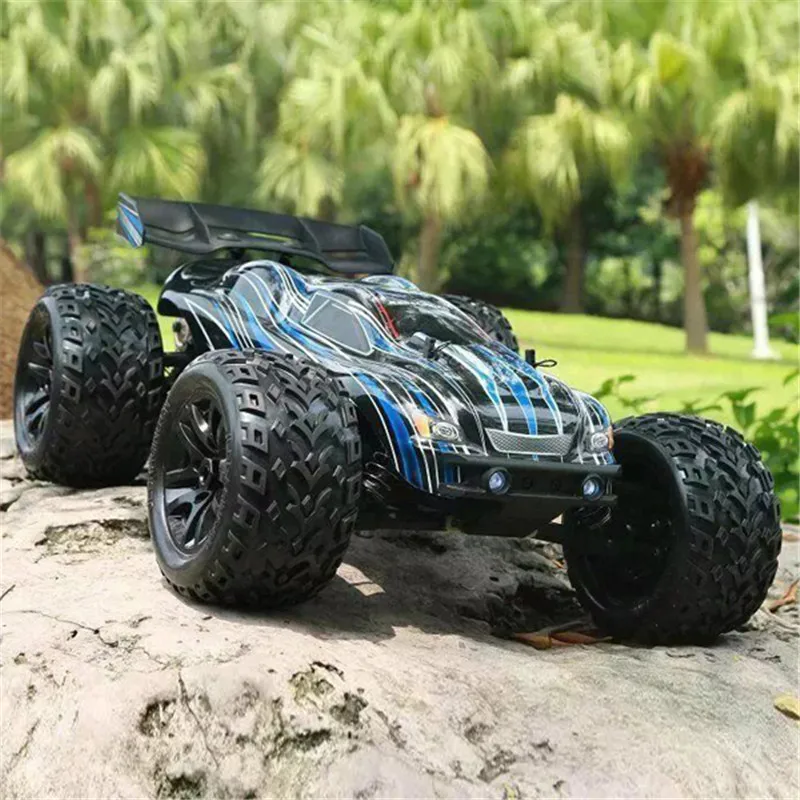 Professionale 100 km/h Brushless High power RC Drift Racing Truck 1:10 a quattro ruote motrici impermeabile 80A ESC Radio Control Car