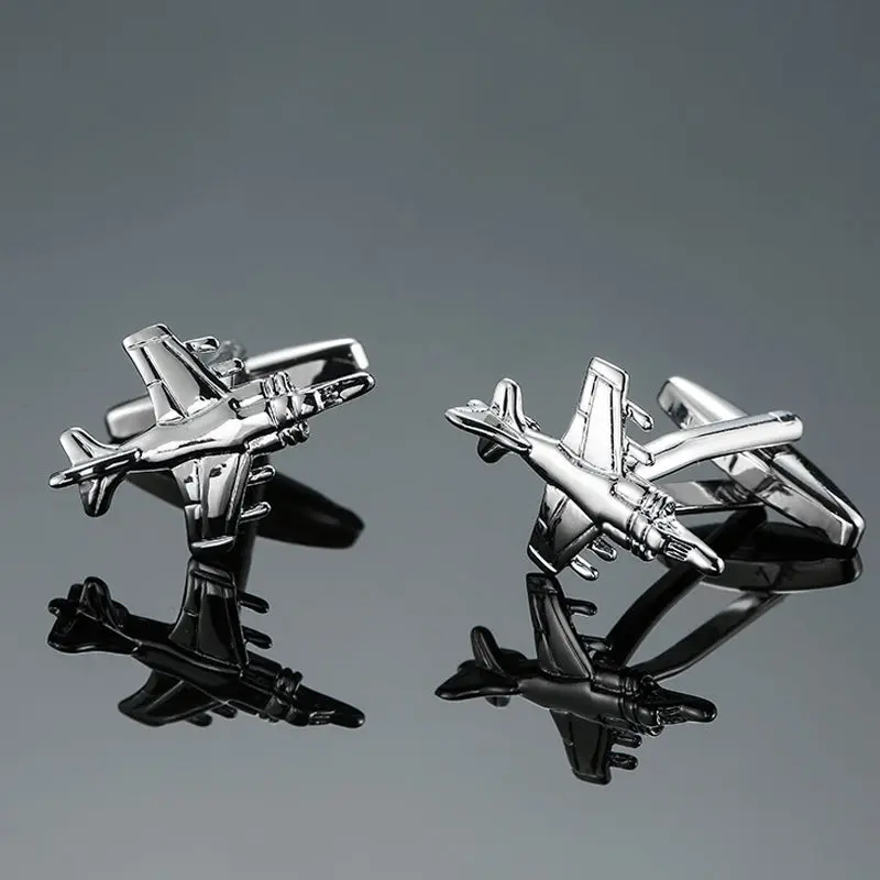 DY New high quality brass material high-grade car Motorcycle airplane Cufflinks fashion men\'s shirts Cufflinks Jewelry wholesale