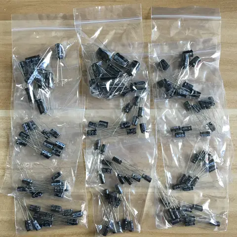 Aluminum Electrolytic Capacitor Kit 120 pcs YUNYIDA