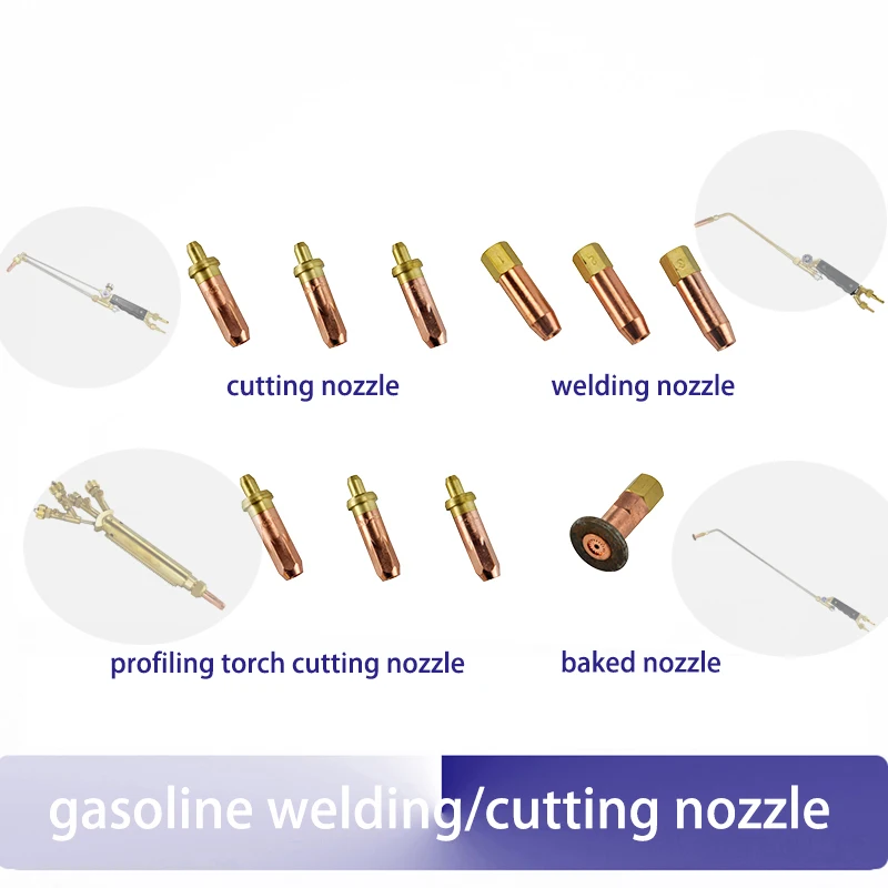 gasoline welding nozzle cutting tips for handle semi-automatic profiling welding cutting torch