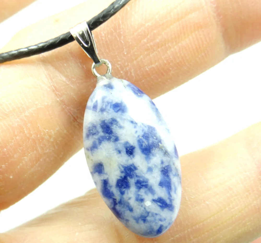 Natural Stone Crystal Quartz lapis Opal Turquoises tiger eye for diy charms Pendant Jewelry making necklace Accessories