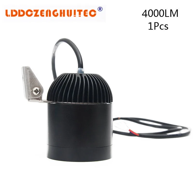 LDDCZENGHUITEC 40W 4000lm Metal Aluminu Motorcycle Headlights DC 12V-24V Motorbike Spotlight Head Light LED Lamp Auxiliary lamp