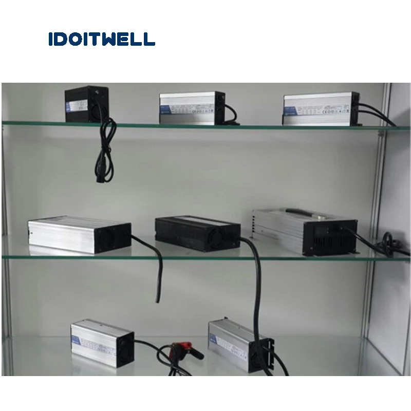 شاحن بطارية الرصاص الحمضية 48 فولت مخصص احترافي 58.8 فولت 10A 48 فولت شاحن بطارية الرصاص الحمضية لبطارية هلام 48 فولت 100 أمبير VRLA SLA AGM #6