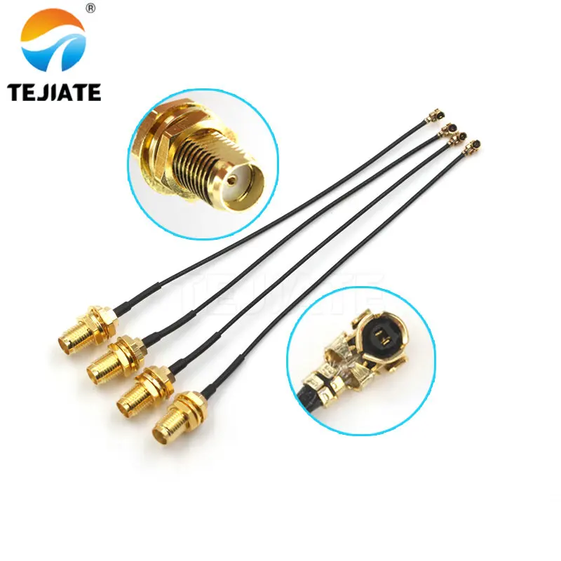 

5pcs SMA Connector Cable Female to uFL/u.FL/IPX/IPEX RF Or NO Connector Coax Adapter Assembly RG178 Pigtail Cable 1.13mm RP-SMA