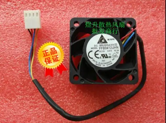 Оригинальный большой воздушный вентилятор Taida 4028 FFB0412UHN DC12V 0.81A 4 линии PWM