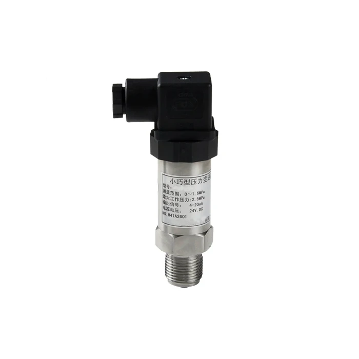 Mini Druksensor Met 0 ~ 100Mpa Meetbereik 0.5% Nauwkeurigheid En Diffusie Van Silicon Core Gas Druksensor