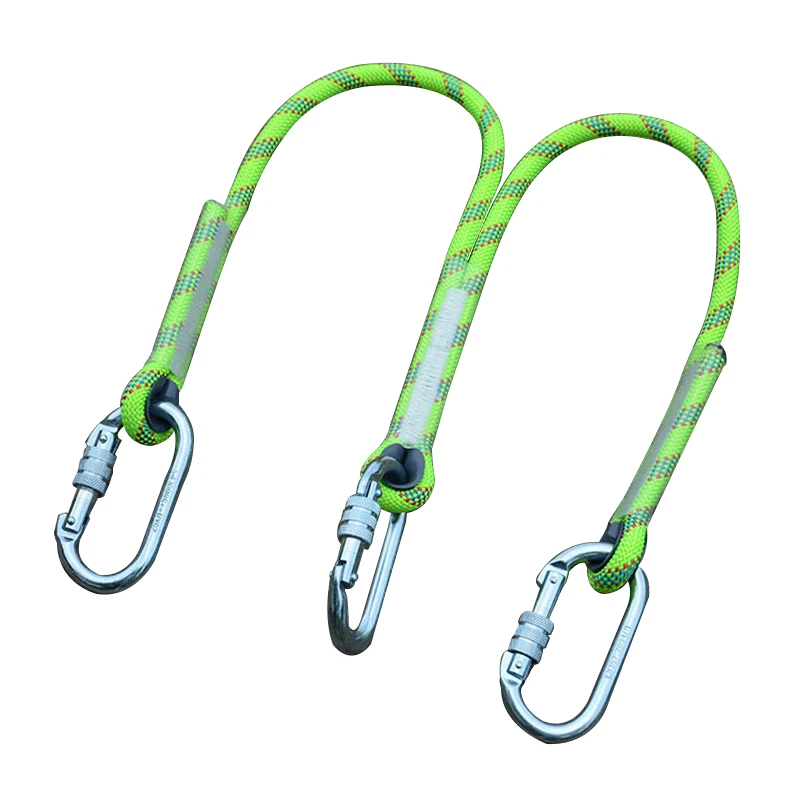 

New High Quality Outdoor Adventure Equipment Trigeminal Rope High Strength For Climbing Outdoors Self-Rescue Mountaineering