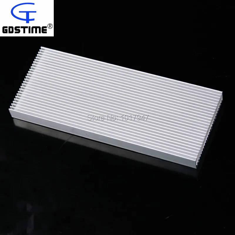 

20pcs lot Gdstime Aluminum Heatsink Cooling for LED Power Memory Chip IC Transistor 100x40x8mm