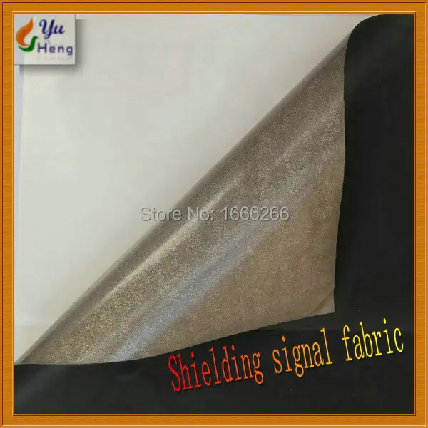 High quality with adhesive stickers metal conductive fabric