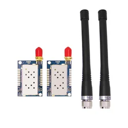 2 teile/los 3km 1W Hohe-integrierte VHF | UHF Frequenz band Embedded WALKIE TALKIE module SA828 + antennen