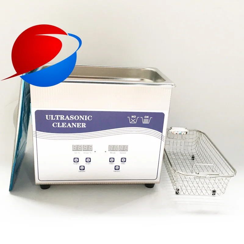 3.2L Digital Ultrasonic Cleaner 120W price includes cleaning basket and Lid