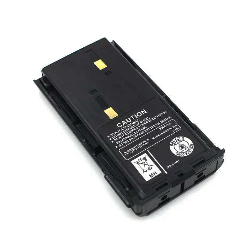 Ni-MH Battery KNB-14 1200mAh 7.2V  For Walkie Talkie Kenwood KNB-15 Tk-272G TK-372G TK-260 TK-270 TK2107, TK3107 Two Way Radio