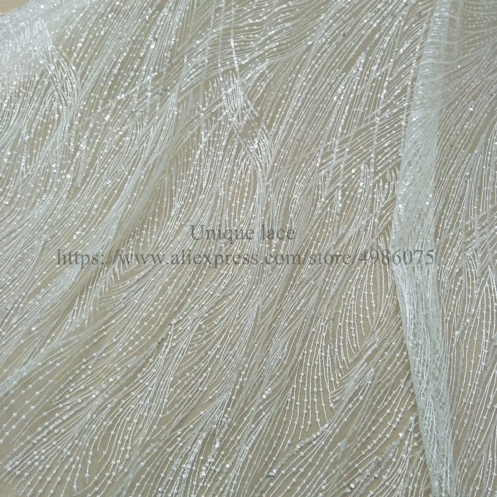 Newest bridal Fashion french lace fabric 51 inches wedding dress fabric lace fabric ivory wedding dress lace