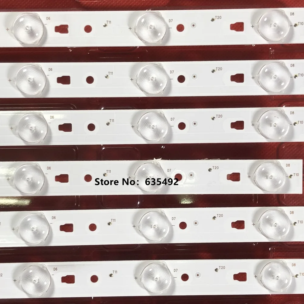 شريط ليد (D) ، 48K5 LE48A30G LE48A31 LE48B510 LE48G520N LS48H310G LSC480HN10 ، 5 مجموعة