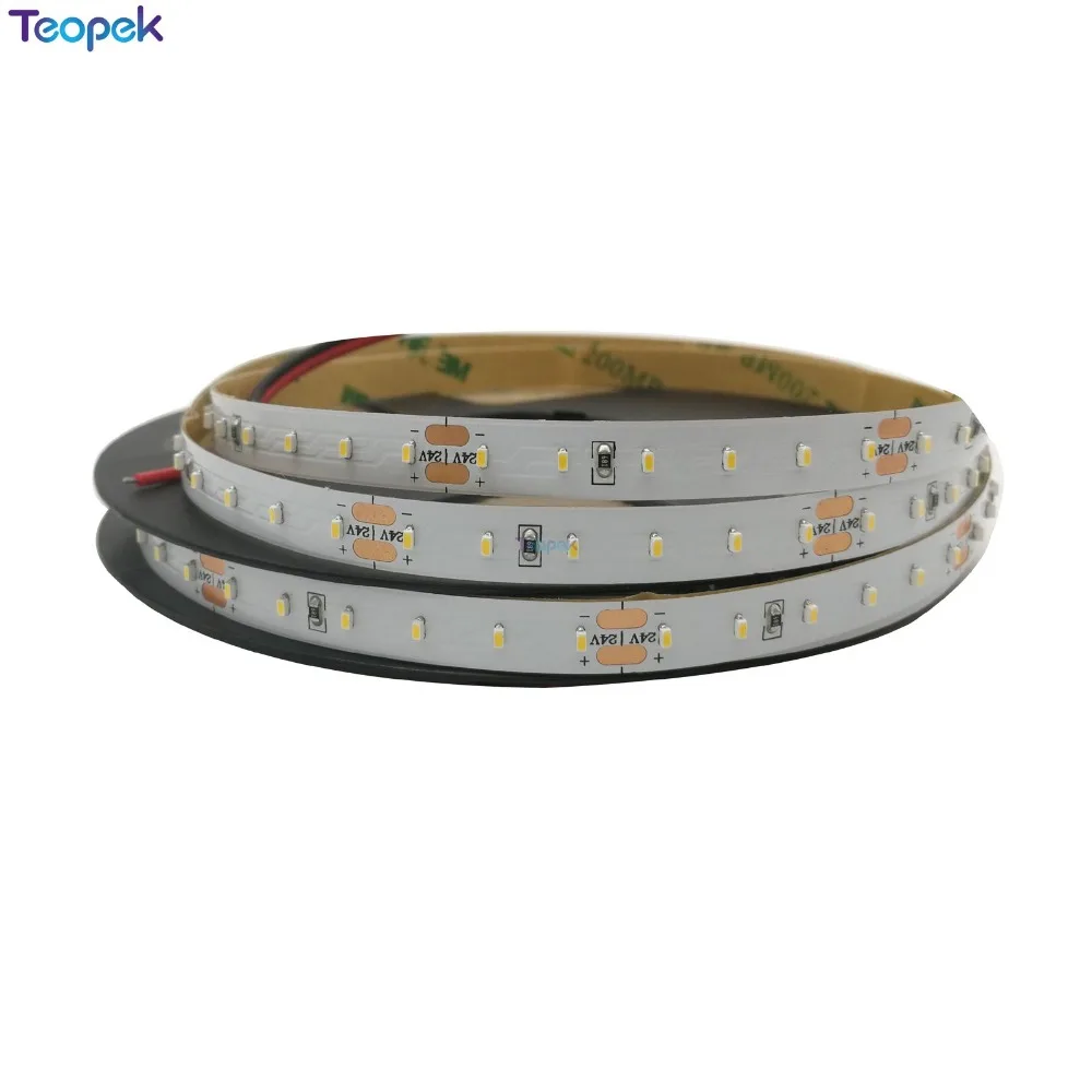 New Product 2110 LED Strip 60 120 240 led/m, Super Bright 90 CRI Non-waterproof led tape DC 24V white/Warm white color,5m/lot