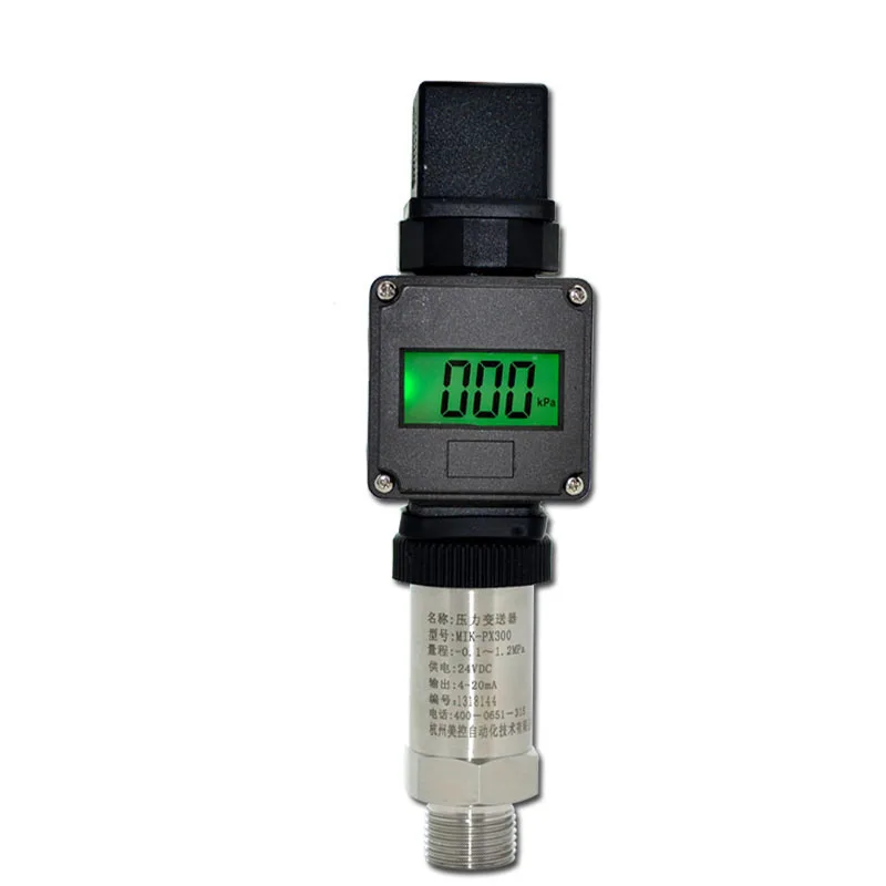 1-6-10-25-50bar/Kpar/MPA Pressure Transmitter 150 Degree High Temperature Display Transducer Sensor for Steam Gas Water liquid