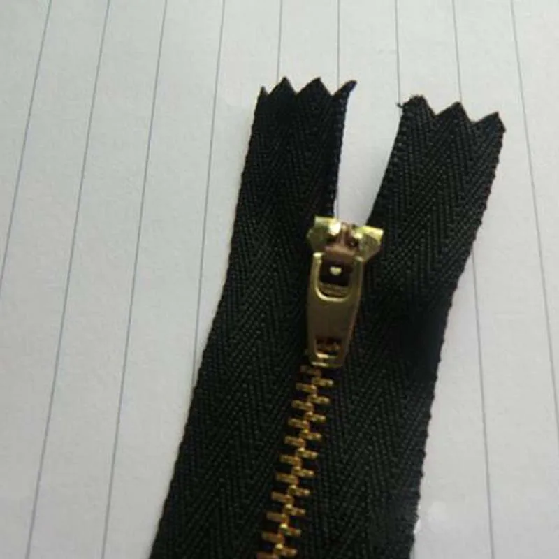 10 piece 3# 8cm 10cm 11cm 12cm 13cm 15cm 18cm 20cm Sewing Metal Zippers Auto Lock DIY Zip For Sewing Jeans Footwear Denim Skirt