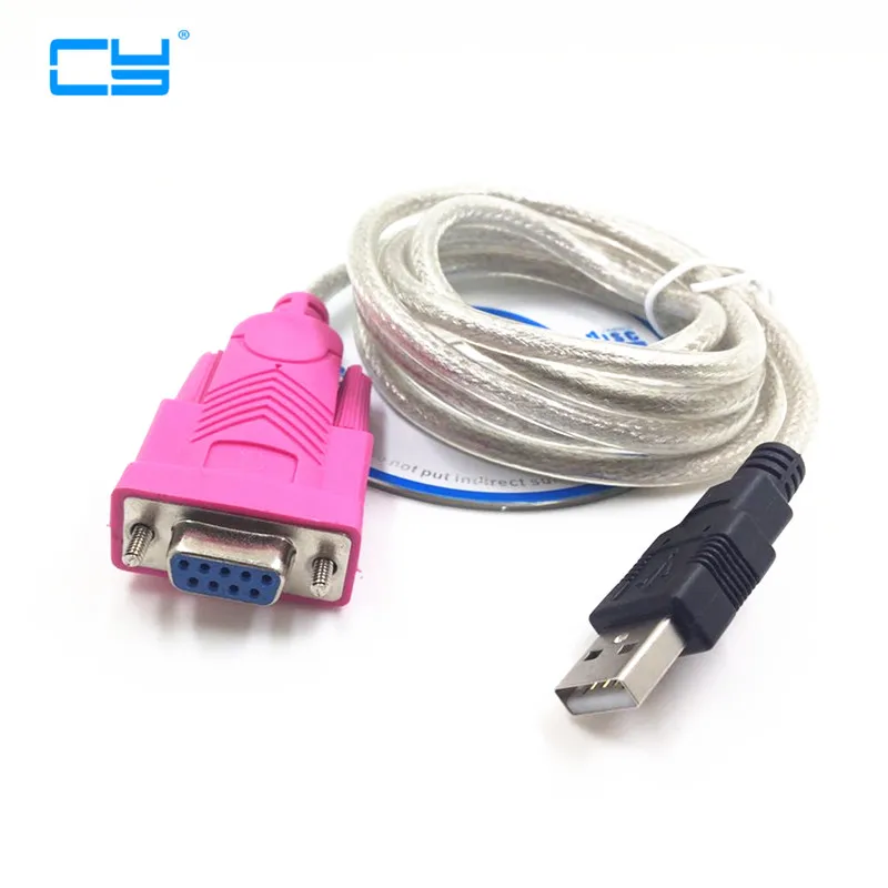 Usb to Rs232 serial cable female port switch USB to Serial DB9 female serial cable USB to COM