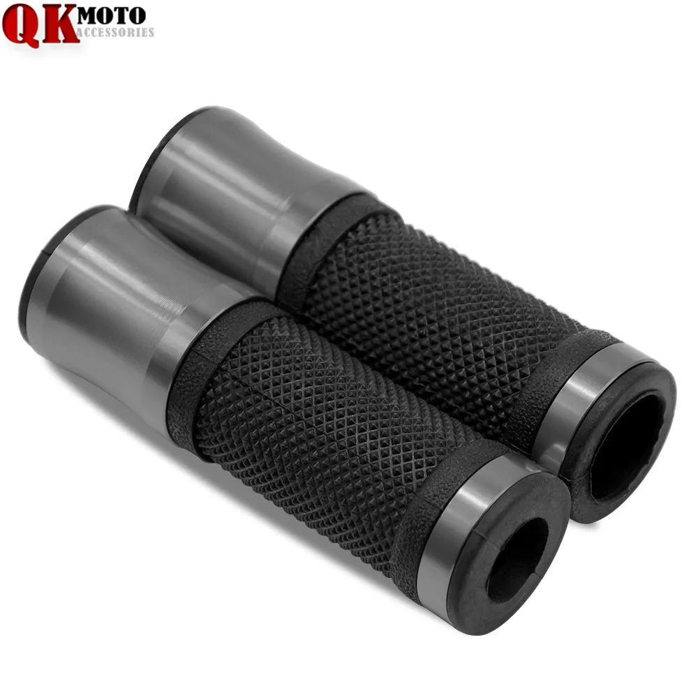 Manopla para guidão de motocicleta, acessório para moto, 7/8 polegadas, 22mm, para yamaha r1, 2004, 2005, 2006, kawasaki z1000, z800, z750