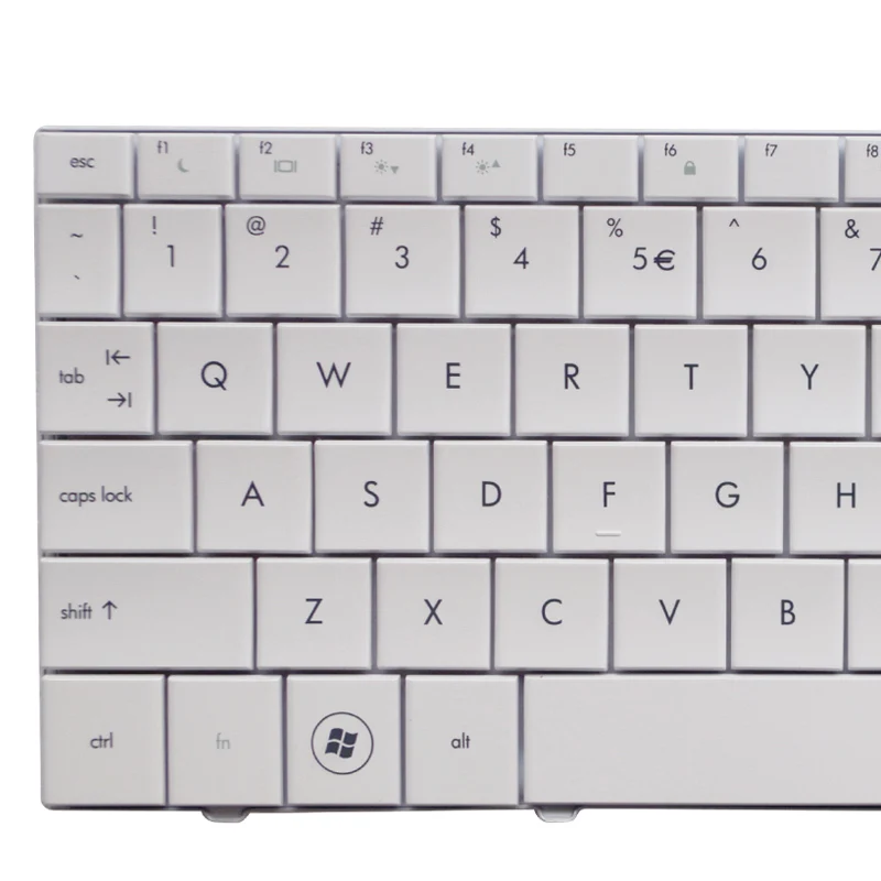 GZEELE New For HP Mini 110 HSTNN-170C Glossy US Keyboard 537753-001 V100226ES1 6037B0043001 537953-001 laptop notebook keyboards