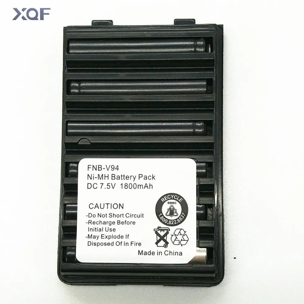 

1800mAh 7.5V NI-MH FNB-V94 Ni-MH Battery Pack for Yaesu/Vertex Radio FT-60 FT-60E FT-60R VXA-300,VX-110 VX-120 VX-150