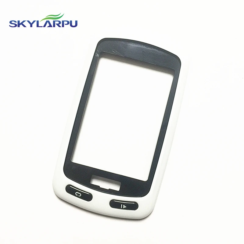 Skylarpu custodia anteriore originale (bianca) per Garmin Edge 810 sostituzione del misuratore di velocità della bicicletta (senza Touchscreen)