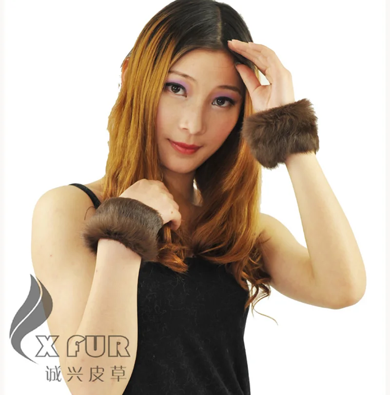 Free Shipping CX-A-28E 2014 New Fashion Real Rabbit Fur Cuff