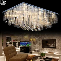 Manufacturers, wholesale crystal lamp rectangular living room lights led lamps lighting modern bedroom Ceiling Lights Rmy-075