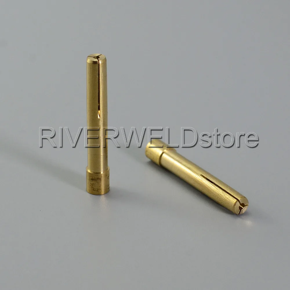 QQ150A QS-150A TIG เชื่อมไฟฉาย Collets 1.6 มม.และ 1/16 ",10PK