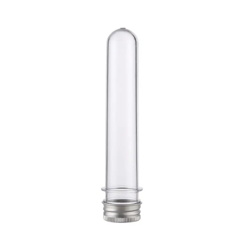 10PCS Kunststoff Test Rohre Klar und Transparent Candy Lagerung Container mit Schraube Caps 40ml 10PCS #524