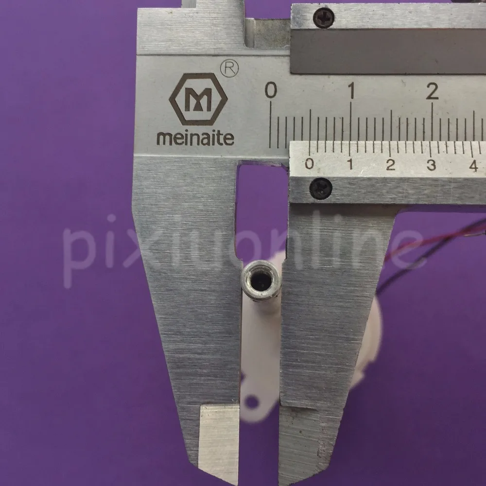 J210Y Round White 300 Gear DC Motor Long Blind Hole Shaft fit Solar Energy Low Speed and Mute DIY Motor